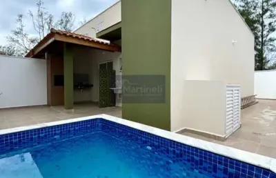 Casa em condomínio fechado com 2 quartos à venda no bopiranga, itanhaém  por r$ 330.000