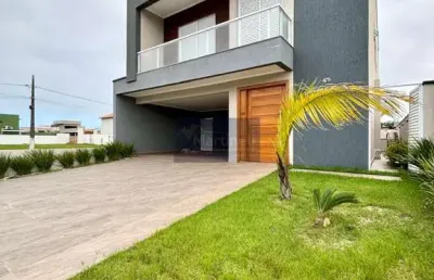 Casa de luxo à venda em condomínio na guacira, itanhaém-sp: 5 quartos, 5 suítes, 6 banheiros, 6 vagas, 243m².