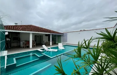 Casa com 3 quartos à venda no balneário gaivota, itanhaém  por r$ 590.000