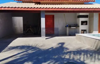 Casa com 3 quartos à venda no bopiranga, itanhaém  por r$ 750.000