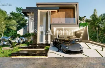 Casa em construção à venda no condomínio reserva santa anna em santana de parnaíba - sp