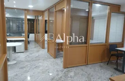 Salas para locação - edifício eagle point /centro comercial alphaville