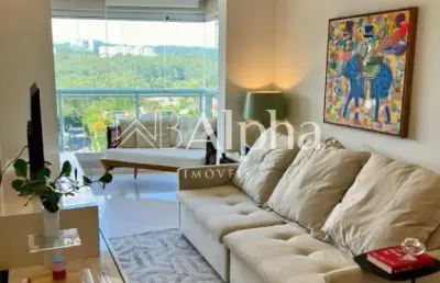 Apartamento mobiliado para venda no condomínio glass em alphaville - sp