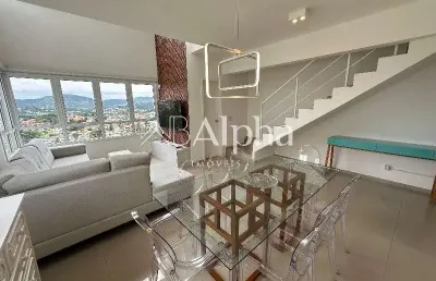 Apartamento à venda em alphaville conde i, barueri-sp: 2 quartos, 2 suítes, 2 salas, 3 banheiros, 2 vagas - 84m²!