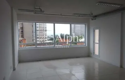 Sala comercial para locação e venda no edifício rio negro cyrela em alphaville - sp