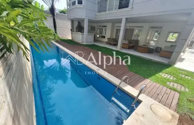 Casa para locação no residencial alphaville 2 em barueri - sp