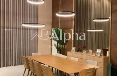 Apartamento duplex mobiliado a venda no condomínio the lake gramercy park em alphaville - sp