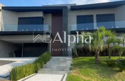 Casa nova mobiliada a venda no condomínio gênesis 2 em alphaville - sp
