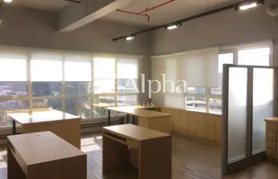 Sala comercial mobiliada a venda no edifício alpha square mall em alphaville - sp