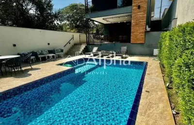 Casa mobiliada a venda no condomínio new ville em santana de parnaíba - sp