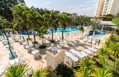 Apartamento a venda no condomínio resort tamboré em santana de parnaíba - sp