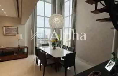 Apartamento duplex a venda no condomínio essência em alphaville - sp