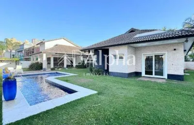Casa térrea para locação no residencial alphaville 0 em barueri - sp