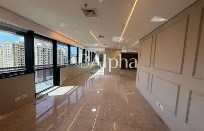 Sala para locação no edifício murano em alphaville - sp