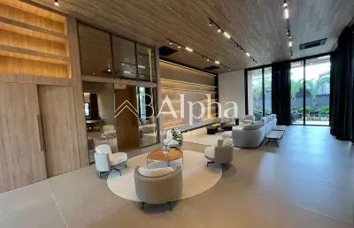 Mansão térrea mobiliada a venda no residencial alphaville 1 em barueri - sp