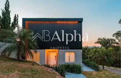 Casa semi mobiliada a venda no condomínio new ville em santana de parnaíba - sp