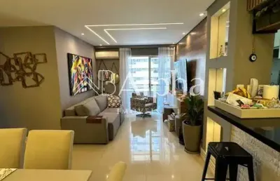 Apartamento semi mobiliado para locação - ed. santiago - al. grajau