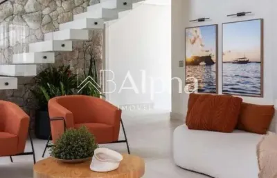Casa mobiliada para locação no residencial tamboré 11 em santana de parnaíba - sp