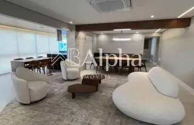 Apartamento mobiliado a venda no edifício chateau em alphaville - sp