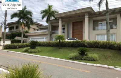 Casa em condomínio fechado com 5 quartos para alugar no Tamboré, Santana de Parnaíba 