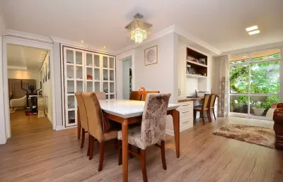 Apartamento com 3 quartos à venda na rua fernando amaro, 19, alto da rua xv, curitiba por r$ 1.200.000