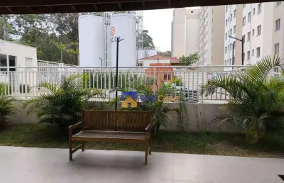 Apartamento com 2 dormitórios para alugar por r$ 1.100,00/mês - gleba do pêssego - são paulo/sp