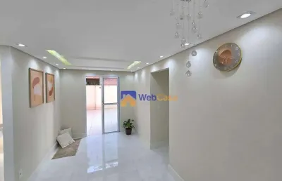 Apartamento com 2 dormitórios, 90 m² - venda por r$ 435.000,00 ou aluguel por r$ 3.120,00/mês - vila carmosina - são paulo/sp