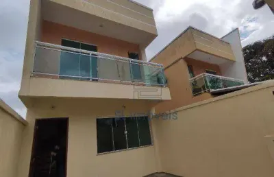 Casa à venda, 75 m² por r$ 355.000,00 - jardim bela vista - rio das ostras/rj
