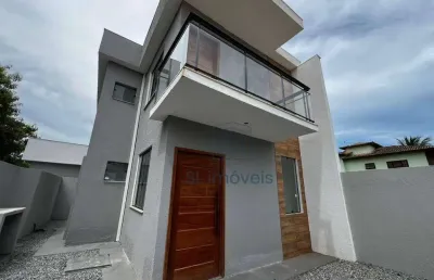 Casa à venda, 82 m² por r$ 340.000,00 - verdes mares - rio das ostras/rj