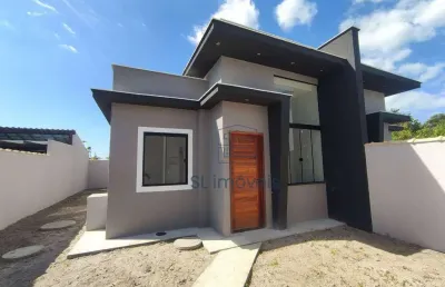 Casa com 2 dormitórios à venda, 54 m² por r$ 320.000,00 - enseada das gaivotas - rio das ostras/rj