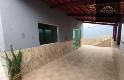 Casa à venda, 80 m² por r$ 245.000,00 - santa cecília - esmeraldas/mg