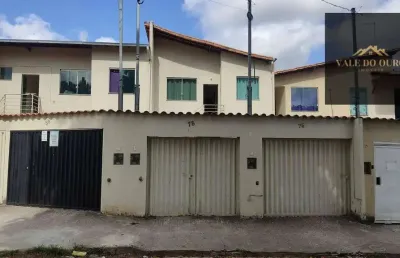 Casa à venda, 47 m² por r$ 180.000,00 - rosana - ribeirão das neves/mg