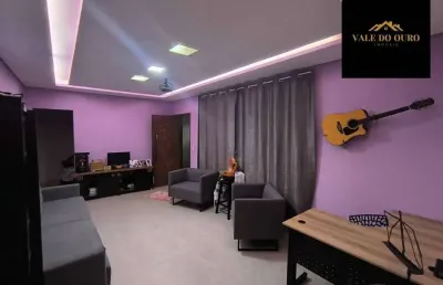 Casa com 3 dormitórios à venda, 180 m² por r$ 500.000 - san genaro - ribeirão das neves/mg