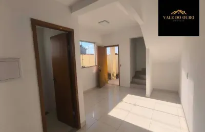 Casa com 2 dormitórios para alugar, 60 m² por r$ 900/mês - veneza - ribeirão das neves/mg