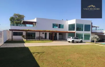 Casa à venda, 900 m² por r$ 3.000.000,00 - condomínio vale do ouro - ribeirão das neves/mg