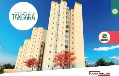 Lançamento - residencial tangará - jd sol nascente - 2 dorms - 55,56m²