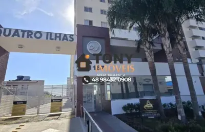 Apartamento com 2 quartos sendo 1 suíte à venda, 63m² - areias - são josé - ap1709