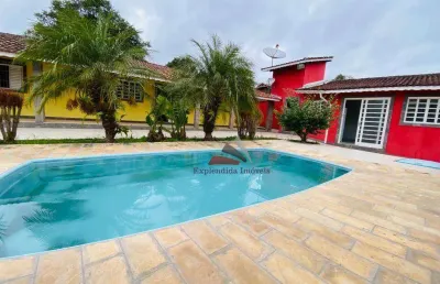 Chácara com 2 dormitórios à venda, 2000 m² por r$ 950.000,00 - green park santo antonio - biritiba mirim/sp