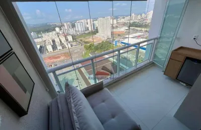 Apartamento com 1 dormitório à venda, 50 m² por r$ 550.000 - vila mogilar - mogi das cruzes/sp