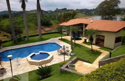 Chácara com 5 dormitórios à venda, 890 m² por r$ 3.000.000,00 - centro - biritiba mirim/sp