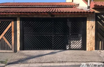 Casa para venda em santo andré, parque novo oratório, 3 dormitórios, 1 suíte, 3 banheiros, 8 vagas