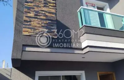Sobrado para venda em santo andré, vila lucinda, 3 dormitórios, 1 suíte, 3 banheiros, 2 vagas