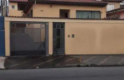 Casa para venda em santo andré, vila palmares, 3 dormitórios, 1 suíte, 4 banheiros, 7 vagas