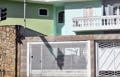 Sobrado para venda em santo andré, santa maria, 3 dormitórios, 1 suíte, 3 banheiros, 2 vagas