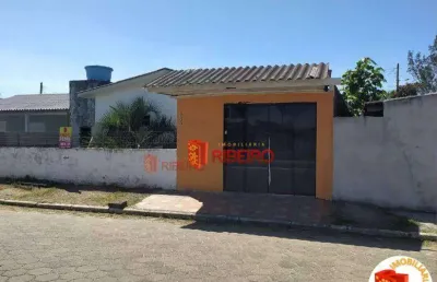 Casa com 2 dormitórios à venda por r$ 140.000,00 - zona sul - balneário arroio do silva/sc