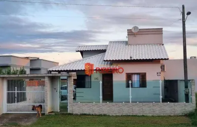 Casa com 2 dormitórios à venda por r$ 450.000,00 - nova divinéia - araranguá/sc