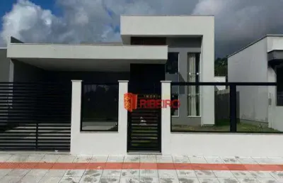 Casa com 2 dormitórios à venda, 104 m² por r$ 690.000,00 - lagoa da serra - araranguá/sc