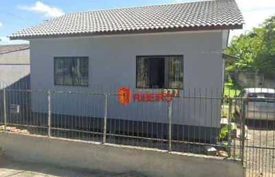 Casa com 2 dormitórios com amplo terreno, 75 m² - venda por r$ 318.000 ou aluguel por r$ 1.430/mês - vila são josé - araranguá/sc