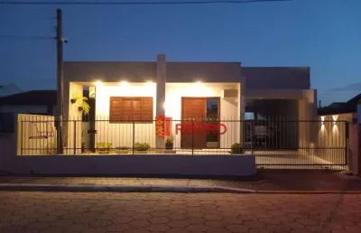 Casa com 3 dormitórios à venda, 177 m² por r$ 680.000 - urussanguinha - araranguá/sc
