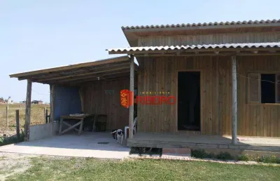 Casa com 2 dormitórios à venda, 46 m² por r$ 120.000,00 - santa helena  - balneário arroio do silva/sc